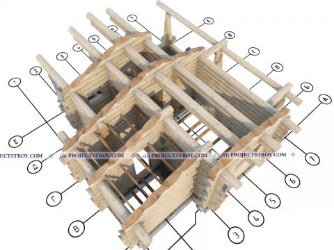Проектирование деревянных срубов