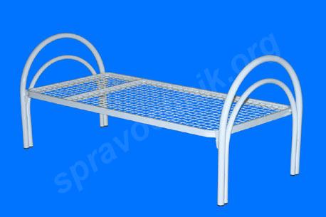 Кровати металлические полуторные собственного производства