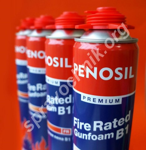 Огнестойкая монтажная пена Penosil Premium Fire Rated Foam. Санкт-Петербург