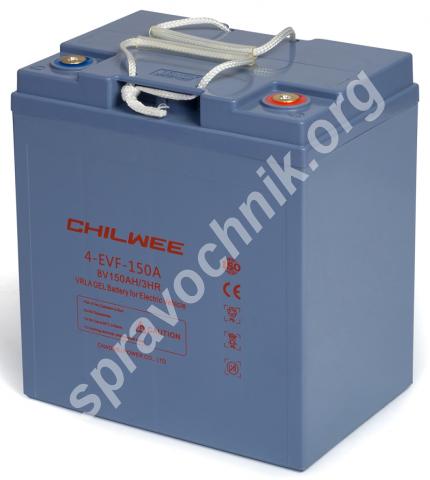 Gel-аккумулятор chilwee 8в-160а/ч (с5)