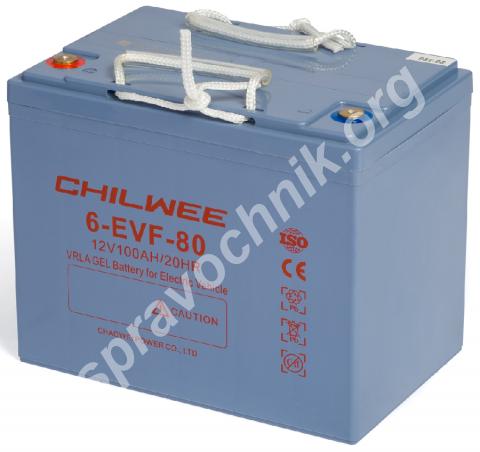 Gel-аккумулятор chilwee 12в-90а/ч (с5)