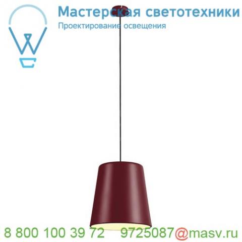 165518 slv tinto светильник подвесной для лампы e27 60вт макс. , бордовый