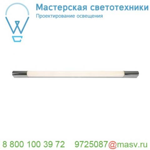 149772 slv trukko 90 светильник накладной ip44 11. 4вт с led 3000к, 710лм, хром/ белый