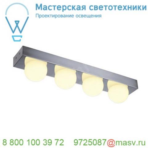 149701 slv vaynissa светильник накладной ip44 с 4-мя led по 4. 4вт (22вт), 2700k, 1300лм, белый