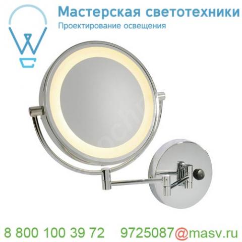 149782 slv vissardo wl настенное косметическое зеркало ip21 с подсветкой 5. 8вт с led 3000к, 130лм