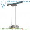 144006 slv 1phase-track, wave pd светильник подвесной c cob led 8. 6вт (12вт), 3000к, 860лм, матир.