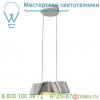 147836 slv wave 25 pd светильник подвесной 12вт с led 3000к, 960лм, алюминий / белый