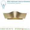 147823 slv wave 25 wl светильник настенный 11. 5вт с led 3000к, 700лм, латунь