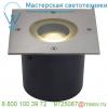 230174 slv wetsy square светильник встраиваемый ip67 6. 3вт c led 3000к, 300лм, сталь