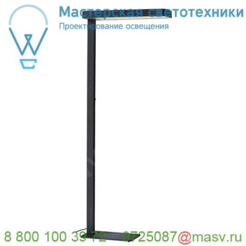 157905 slv worklight fl светильник напольный 35вт c led 3000к, 2x 1850лм, антрацит