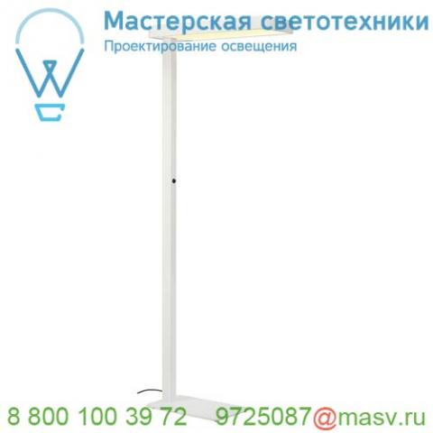 157901 slv worklight fl светильник напольный 35вт c led 3000к, 2x 1850лм, белый