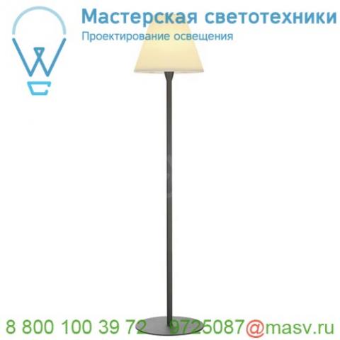 228965 slv adegan светильник напольный ip54 для лампы e27 24вт макс. , антрацит/ белый