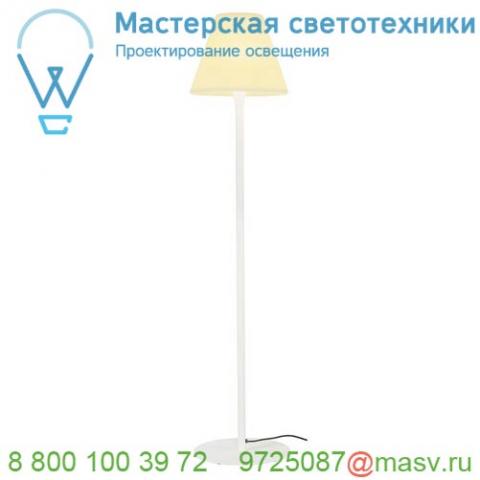 228961 slv adegan светильник напольный ip54 для лампы e27 24вт макс. , белый