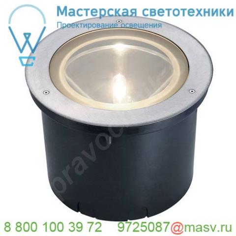 228240 slv adjust 265 round светильник встраиваемый ip67 c эмпра для лампы hit-ce g12 70вт, сталь