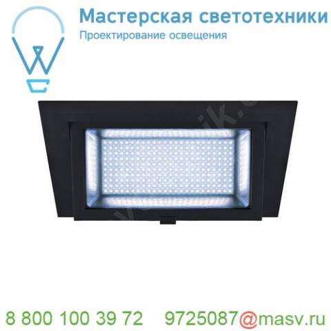 1000790 slv alamea светильник встраиваемый 1000ма 36вт с led 4000к, 3800лм, cri>90, без бп, черный