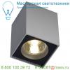 151514 slv altra dice cl-1 светильник потолочный для лампы gu10 35вт макс. , серебристый / черный