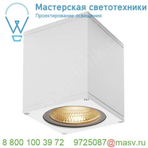 234521 slv big theo led wl светильник настенный ip44 21вт с led 3000к, 2000лм, 24°, белый