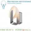 149421 slv brenda wl-1 светильник настенный 12вт с led 3000к, 880лм, алюминий/белое стекло