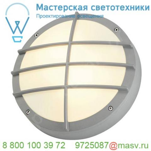 229084 slv bulan grid светильник накладной ip44 для 2-х ламп e27 по 25вт макс. , серебристый