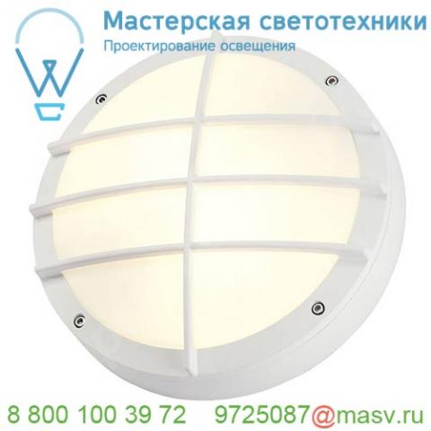 229081 slv bulan grid светильник накладной ip44 для 2-х ламп e27 по 25вт макс. , белый