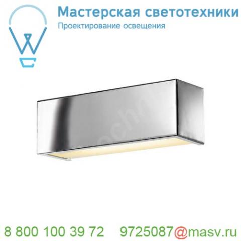 155222 slv chrombo led светильник настенный 9. 7вт с led 3000к, 480лм, хром