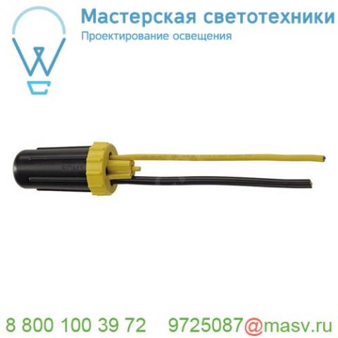 229269 slv fdm1 муфта тупиковая ip68 для кабеля 5-14 мм, 4 входа, черный/ желтый