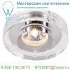 114921 slv crystal ii светильник встраиваемый для лампы mr16 35вт макс. , хром/ стекло прозрачн.