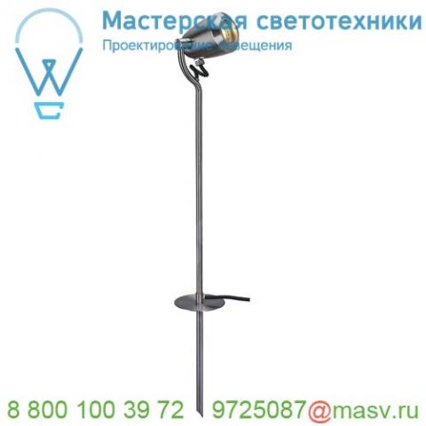 231682 slv cv-spot 80 светильник ландшафтный ip65 для led gu10 4вт макс. , с кабелем 2м с вилкой