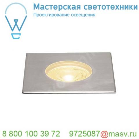 233772 slv dasar® 180 premium led square светильник встр. Ip67 c led 24вт (28вт), 3000к, 2700лм