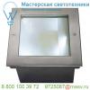 229381 slv dasar® 255 square светильник встраиваемый ip67 34вт c led 4000к, 1620лм, сталь