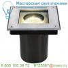 229374 slv dasar® 70 square светильник встраиваемый ip67 для лампы gu10 35вт макс. , сталь