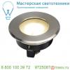 228412 slv dasar® flat 80 светильник встраиваемый ip67 4. 3вт c led 3000к, 140лм, 125°, сталь