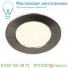 112165 slv dl 126 led светильник встраиваемый 12в dc 2. 8вт с led 2700к, 160лм, 90°, матированный