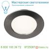 112225 slv dl 126 led светильник встраиваемый 12в dc 2. 8вт с led 3000к, 160лм, 90°, матированный