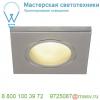 1001172 slv dolix out square gu10 светильник встраиваемый ip65 для лампы gu10 50вт макс. , матовый