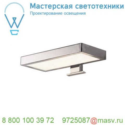 1000818 slv dorisa led 20 светильник ip44 для зеркала или шкафа 6. 6вт с led 4000к, 310лм, 100°, хром