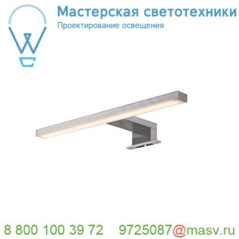 1000778 slv dorisa led 30 светильник ip44 для зеркала или шкафа 5. 2вт с led 4000к, 280лм, 110°