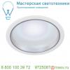 160471 slv led downlight 23 светильник встраиваемый с 36 smd led 18вт (20вт), 4000к, 1700лм, 100°