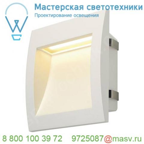 233611 slv downunder out l светильник встраиваемый ip55 3. 3вт c led 3000к, 155лм, белый