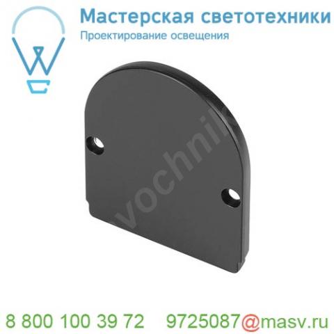 214460 slv glenos industrial pro-5061, заглушка для профиля, 2 шт. , черный