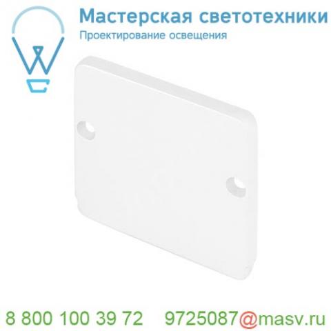 214451 slv glenos industrial pro-5057, заглушка для профиля, 2 шт. , белый