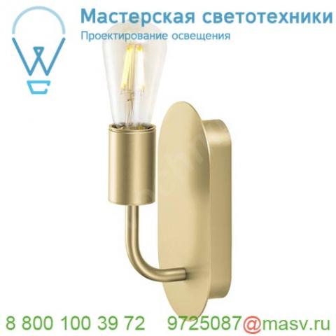 1002149 slv fitu wl светильник настенный для лампы e27 60вт макс. , латунь