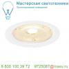 114051 slv f-light, ip 20/65 светильник встраиваемый огнестойкий 350mа с led 6,35вт, 3000к, 690лм