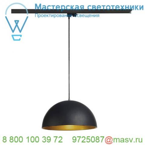 153130 slv 3ph, forchini m 40 pd светильник подвесной для лампы e27 40вт макс. , черный/ золото