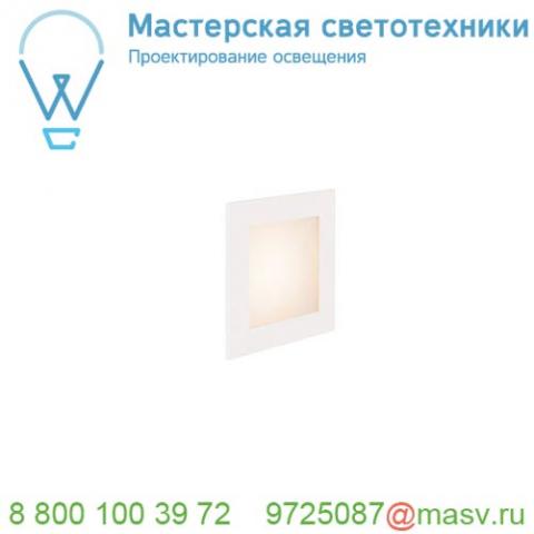 1000576 slv frame basic led hv светильник встраиваемый 3. 1вт с led 2700к, 140лм, белый