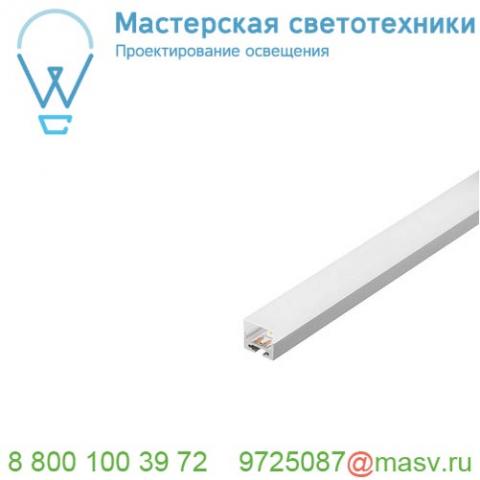 213444 slv glenos pro-2020 200 профиль накладной, 2 м, с экраном, алюминий