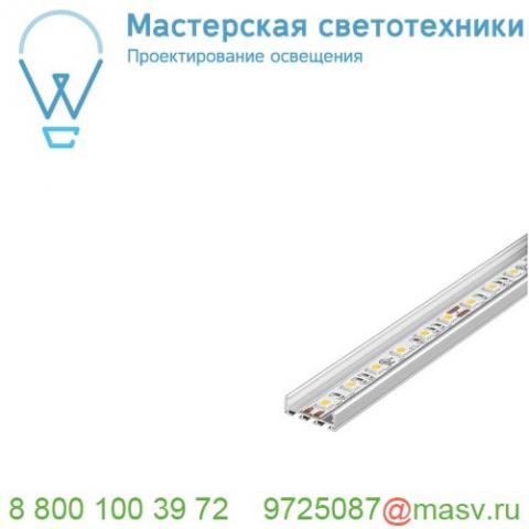 213704 slv glenos pro-2609 100 профиль накладной, без экрана, 1 м, серебристый