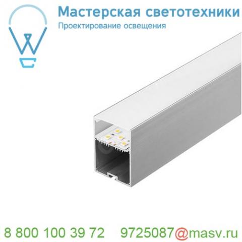 213464 slv glenos pro-4970 100 профиль накладной, 1 м, алюминий