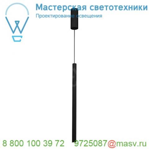 152360 slv helia 30 светильник подвесной 10вт с led 3000к, 500лм, cri>90, черный