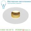 114491 slv h-light oval hole светильник встраиваемый 12вт с led 2700к, 395лм, с бп, белый